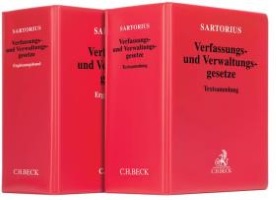 Sartorius Verfassungs- und Verwaltungsgesetze Kombination mit Fortsetzungsbezug