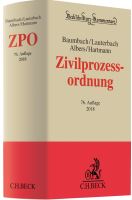 Baumbach/Lauterbach/Albers, Zivilprozessordnung, 76. Auflage 2018