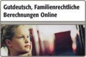 Gutdeutsch, Familienrechtliche Berechnungen Online