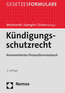 Mestwerdt/Spengler/Dubon, Kündigungsschutzrecht, 2. Auflage 2021