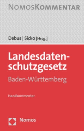 Debus / Sicko, Landesdatenschutzgesetz Baden-Württemberg